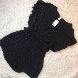 NWT H&M Star Print Shorts Romper